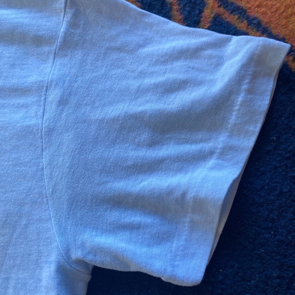 VTG 70’s Libra Zodiac sign Paper Thin Graphic Tee! Rad and Rare! Size S/M. - Picture 6 of 10